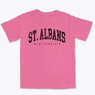 St. Albans West Virginia Urban Vibe Premium Heavyweight T-shirt