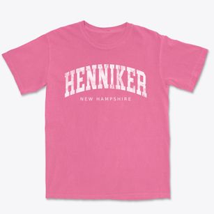 Henniker New Hampshire Urban Vibe Premium Heavyweight T-shirt