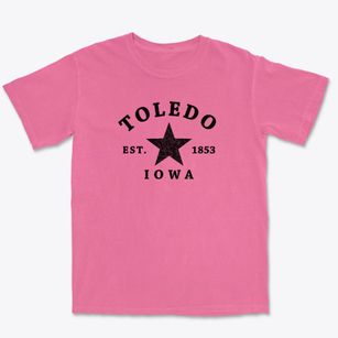 Toledo Iowa Star Premium Heavyweight T-shirt