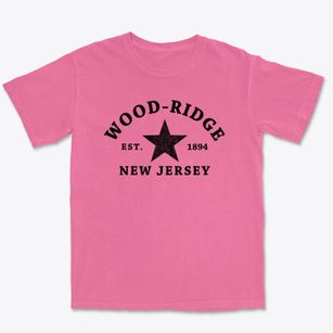 Wood-ridge New Jersey Star Premium Heavyweight T-shirt
