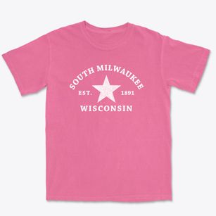 South Milwaukee Wisconsin Star Premium Heavyweight T-shirt