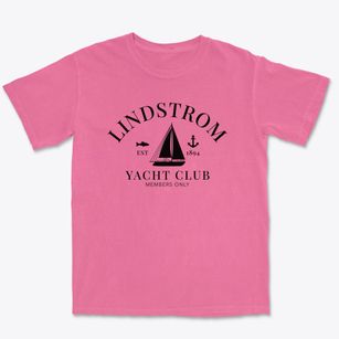 Lindstrom Minnesota Yacht Club Premium Heavyweight T-shirt