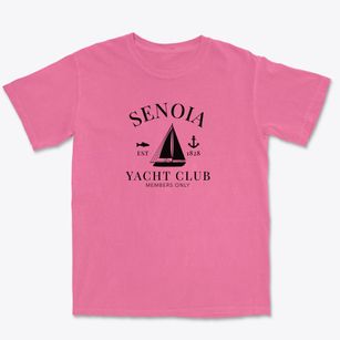 Senoia Georgia Yacht Club Premium Heavyweight T-shirt