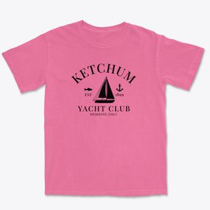 Ketchum Oklahoma Yacht Club Premium Heavyweight T-shirt
