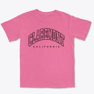 Claremont California Inline Premium Heavyweight T-shirt