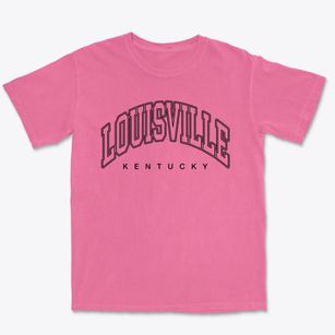 Louisville Kentucky Inline Premium Heavyweight T-shirt