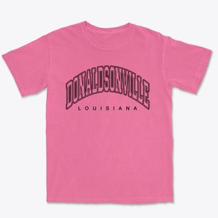 Donaldsonville Louisiana Inline Premium Heavyweight T-shirt
