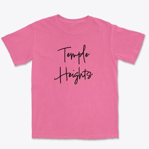 Temple Heights Maine Freestyle Premium Heavyweight T-shirt