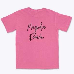 Magnolia Beach Texas Freestyle Premium Heavyweight T-shirt