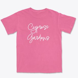 Cypress Gardens Florida Freestyle Premium Heavyweight T-shirt