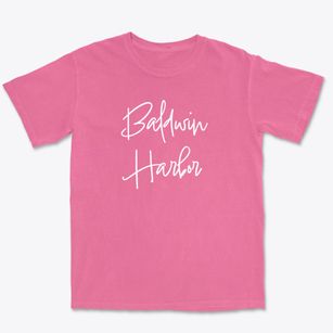 Baldwin Harbor New York Freestyle Premium Heavyweight T-shirt