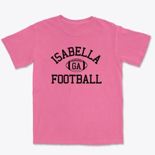 Isabella Georgia Football Premium Heavyweight T-shirt