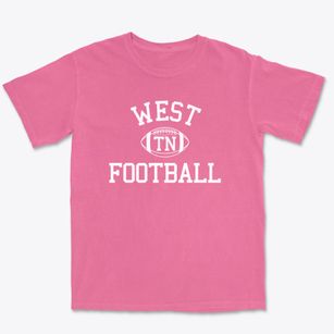 West Tennessee Football Premium Heavyweight T-shirt