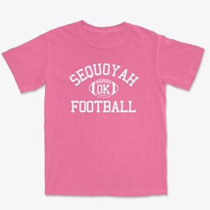 Sequoyah Oklahoma Football Premium Heavyweight T-shirt