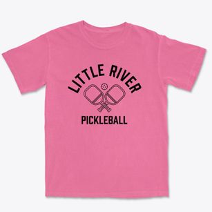 Little River Arkansas Pickleball Premium Heavyweight T-shirt