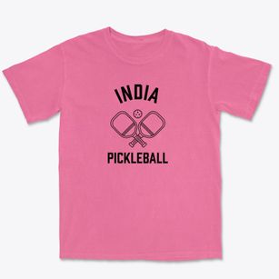India Tennessee Pickleball Premium Heavyweight T-shirt