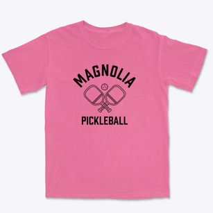 Magnolia North Carolina Pickleball Premium Heavyweight T-shirt