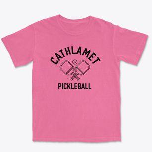 Cathlamet Washington Pickleball Premium Heavyweight T-shirt