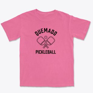 Quemado Texas Pickleball Premium Heavyweight T-shirt