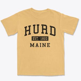 Hurd Maine Classic Established Premium Heavyweight T-shirt