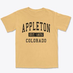 Appleton Colorado Classic Established Premium Heavyweight T-shirt