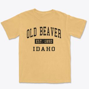 Old Beaver Idaho Classic Established Premium Heavyweight T-shirt