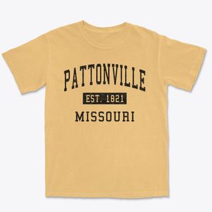 Pattonville Missouri Classic Established Premium Heavyweight T-shirt