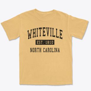 Whiteville North Carolina Classic Established Premium Heavyweight T-shirt