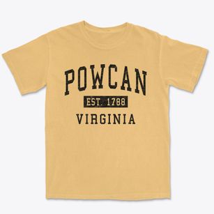 Powcan Virginia Classic Established Premium Heavyweight T-shirt