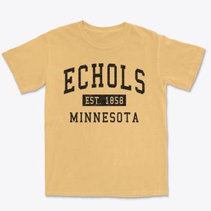 Echols Minnesota Classic Established Premium Heavyweight T-shirt