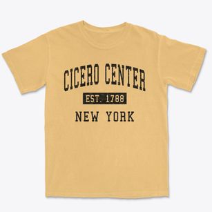 Cicero Center New York Classic Established Premium Heavyweight T-shirt