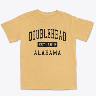 Doublehead Alabama Classic Established Premium Heavyweight T-shirt