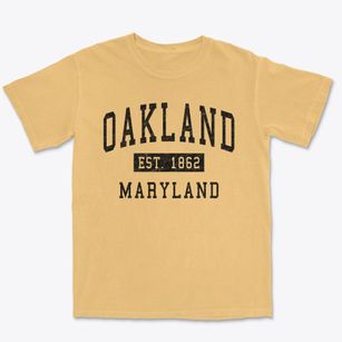 Oakland Maryland Classic Established Premium Heavyweight T-shirt