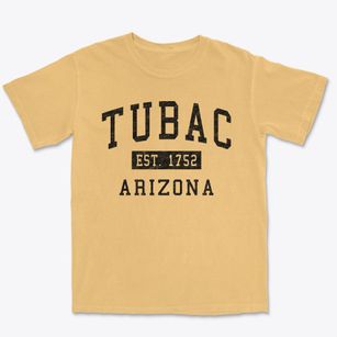 Tubac Arizona Classic Established Premium Heavyweight T-shirt