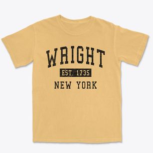 Wright New York Classic Established Premium Heavyweight T-shirt