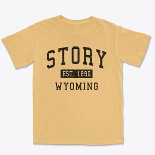Story Wyoming Classic Established Premium Heavyweight T-shirt