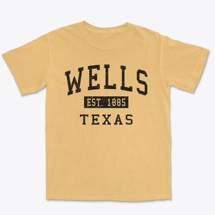 Wells Texas Classic Established Premium Heavyweight T-shirt