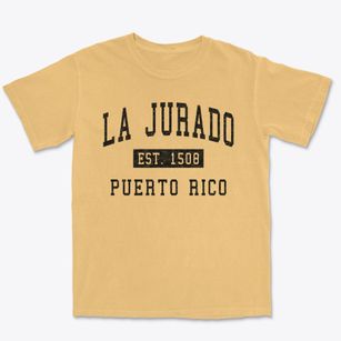 La Jurado Puerto Rico Classic Established Premium Heavyweight T-shirt