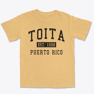 Toita Puerto Rico Classic Established Premium Heavyweight T-shirt