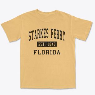 Starkes Ferry Florida Classic Established Premium Heavyweight T-shirt
