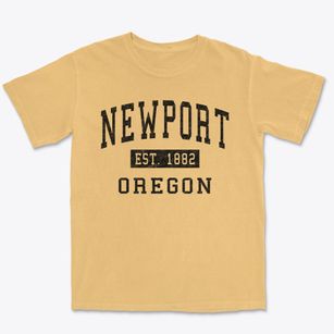 Newport Oregon Classic Established Premium Heavyweight T-shirt