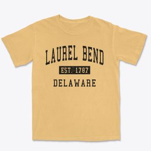 Laurel Bend Delaware Classic Established Premium Heavyweight T-shirt