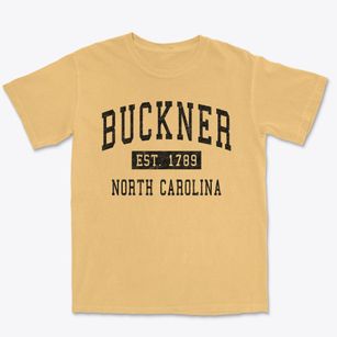 Buckner North Carolina Classic Established Premium Heavyweight T-shirt