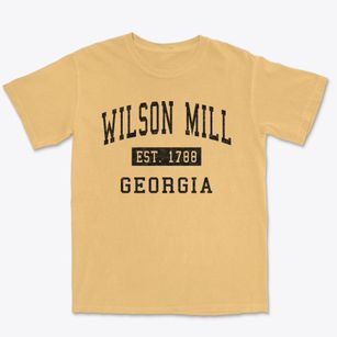 Wilson Mill Georgia Classic Established Premium Heavyweight T-shirt