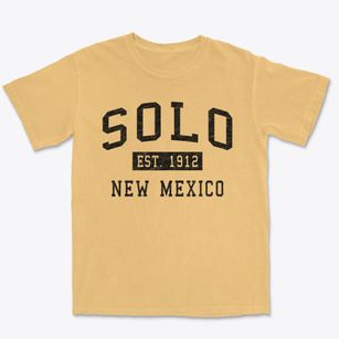 Solo New Mexico Classic Established Premium Heavyweight T-shirt