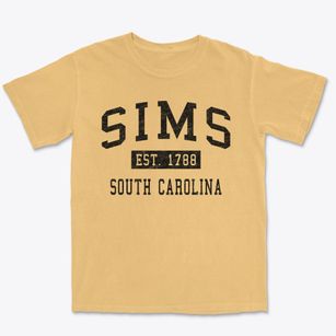 Sims South Carolina Classic Established Premium Heavyweight T-shirt