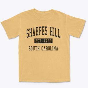 Sharpes Hill South Carolina Classic Established Premium Heavyweight T-shirt