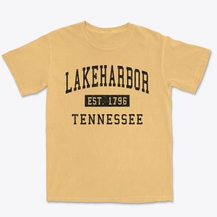 Lakeharbor Tennessee Classic Established Premium Heavyweight T-shirt