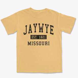 Jaywye Missouri Classic Established Premium Heavyweight T-shirt