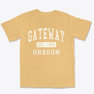 Gateway Oregon Classic Established Premium Heavyweight T-shirt